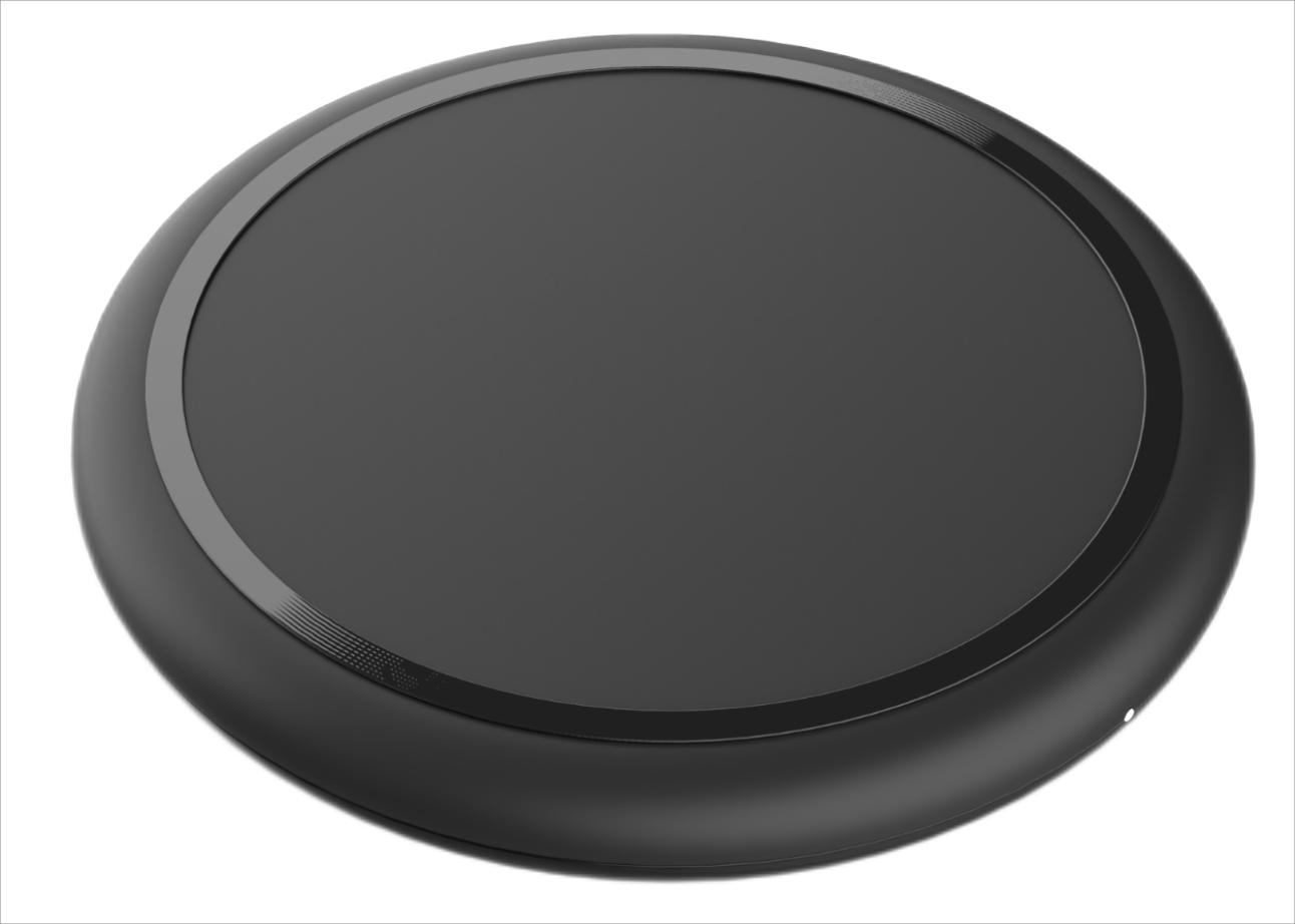 QI15W Wireless charging pad with Type-C and LED indicator
