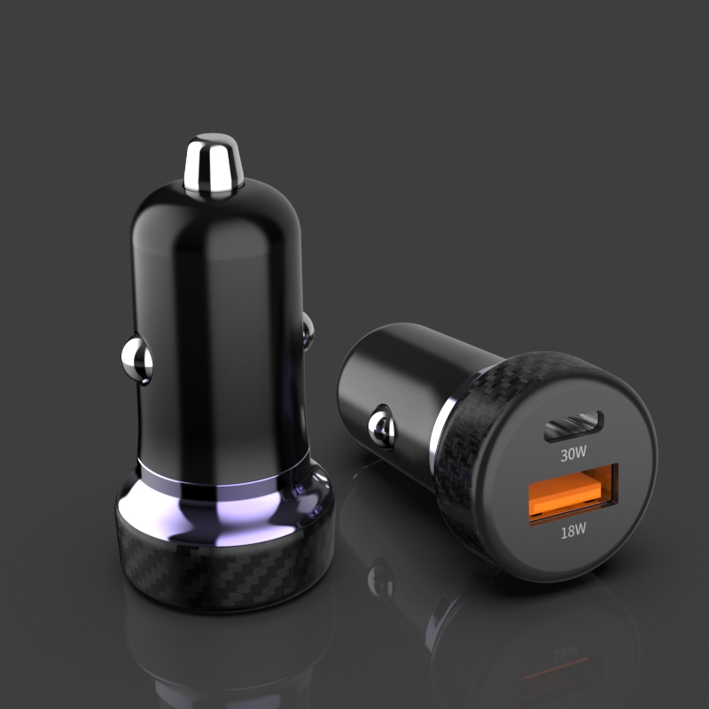 BST-S054 48W (PD30W+QC18W) in-car Charger